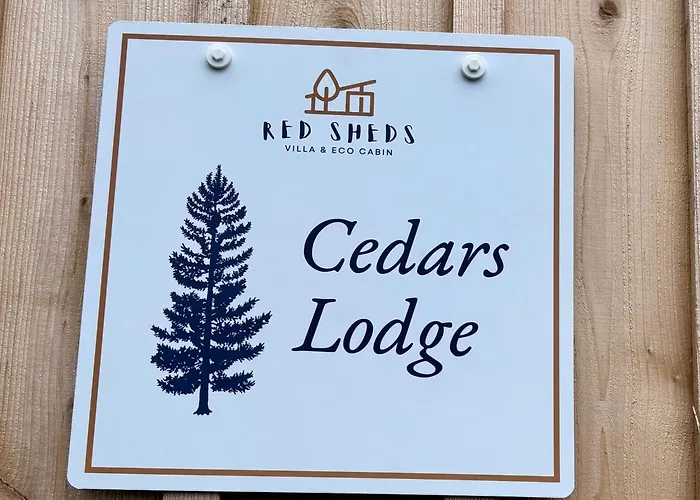 Cedars At Red Sheds Villa, Portarlington בקתה *